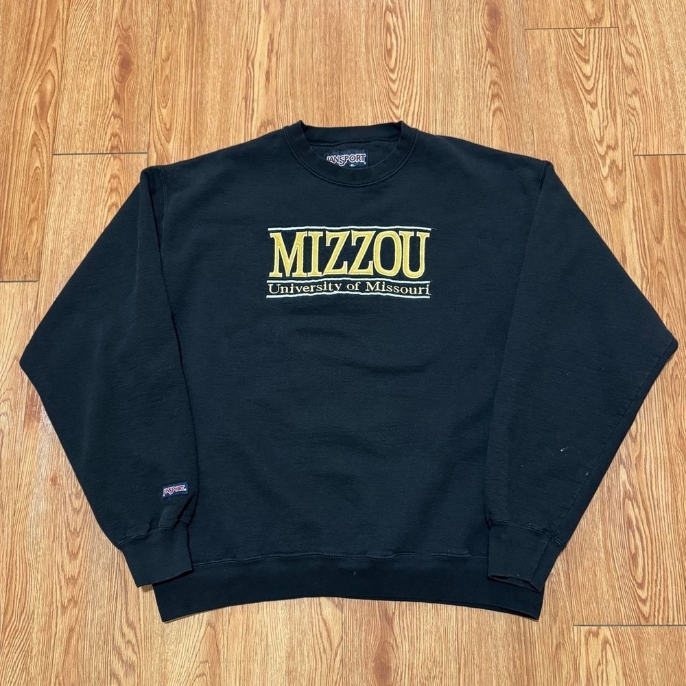 Vintage Missouri Tigers Men's Sweatshirt XL 90s Mizzou University Embroidered